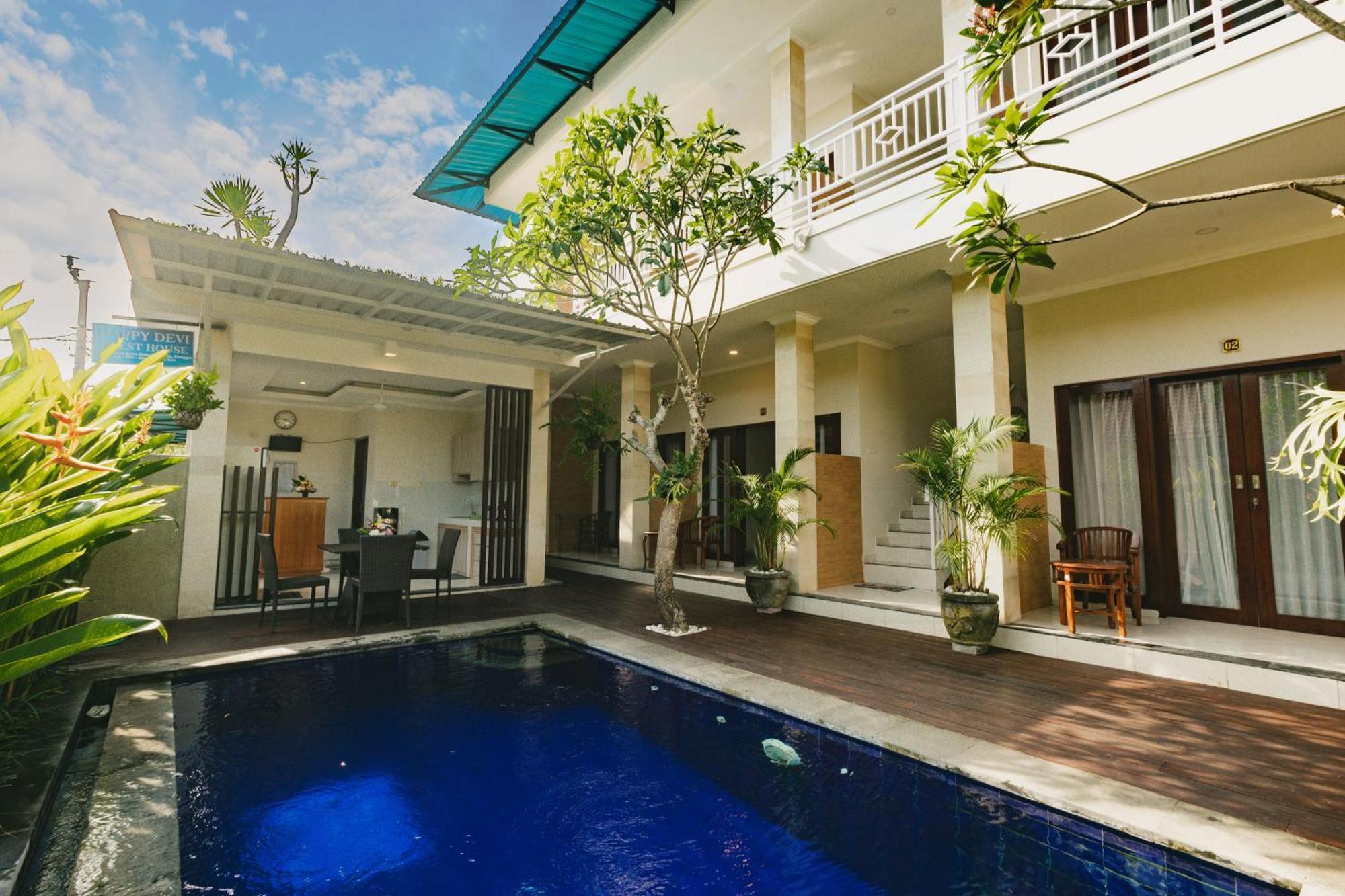 Happy Devi Guesthouse Canggu Kültér fotó